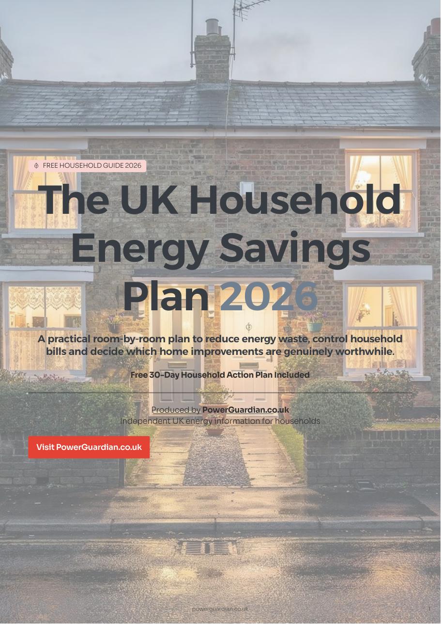The UK Household Energy Savings Plan 2026 cover